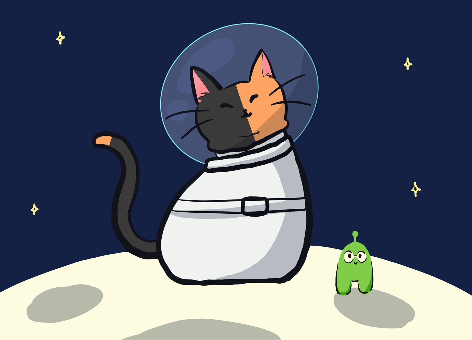 Astronaut Cat